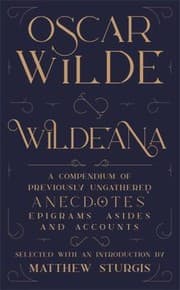 Tapa de Wildeana (riverrun Editions)