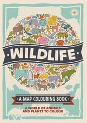 Tapa de Wildlife : a Map Colouring Book