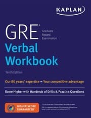 Tapa de GRE Verbal Workbook