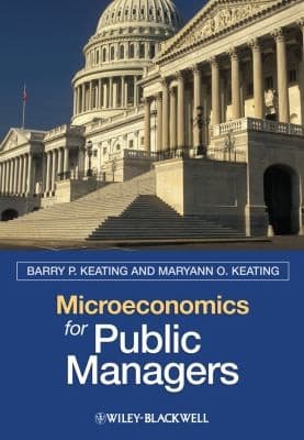 Tapa de Microeconomics for public managers