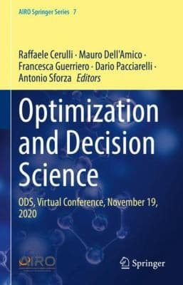 Tapa de Optimization and Decision Science