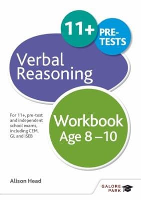 Tapa de Verbal Reasoning, Age 8-10