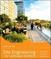 Tapa de Site engineering for landscape architects