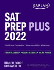 Tapa de SAT Prep Plus 2022