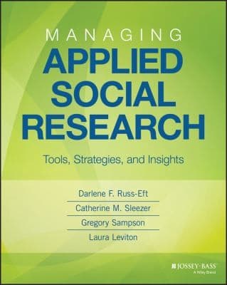 Tapa de Managing Applied Social Research