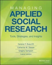 Tapa de Managing Applied Social Research