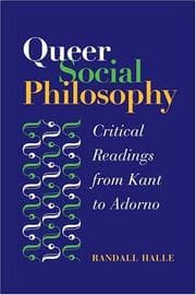 Tapa de Queer Social Philosophy