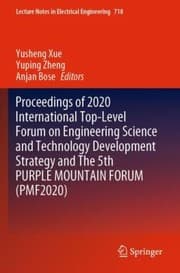 Tapa de Proceedings of 2020 International Top-Level Forum on Engineering Science and Technology Development Strategy and the 5th PURPLE MOUNTAIN FORUM (PMF2020)