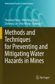 Tapa de Methods and Techniques for Preventing and Mitigating Water Hazards in Mines