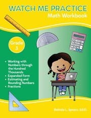 Tapa de Watch Me Practice Grade 3 Math Workbook