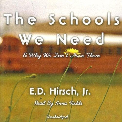 Tapa de The Schools We Need