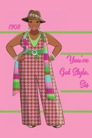 Tapa de Pink and Green 1908 Sister Style Journal