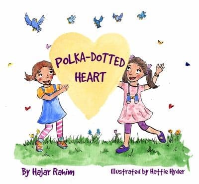 Tapa de Polka-Dotted Heart