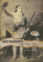 Tapa de Davy Crockett My Own Story