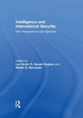 Tapa de Intelligence and International Security