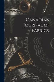 Tapa de Canadian Journal of Fabrics