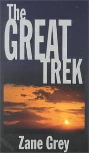 Tapa de The great trek