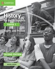Tapa de History for the IB Diploma Paper 1 Rights and Protest with Cambridge Elevate Edition