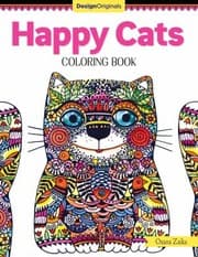 Tapa de Happy Cats Coloring Book