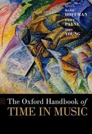 Tapa de Oxford Handbook of Time in Music
