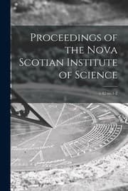 Tapa de Proceedings of the Nova Scotian Institute of Science; V. 42