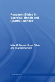 Tapa de Research Ethics in Exercise, Health and Sports Sciences