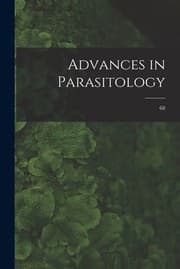 Tapa de Advances in Parasitology; 68