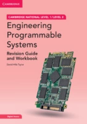 Tapa de Cambridge National in Engineering Programmable Systems Revision Guide and Workbook with Digital Access (2 Years)