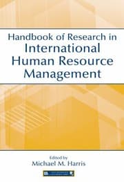 Tapa de Handbook of Research in International Human Resource Management