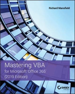 Tapa de Mastering VBA for Microsoft Office 365
