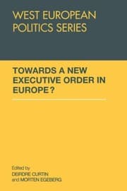 Tapa de Towards a New Executive Order in Europe?