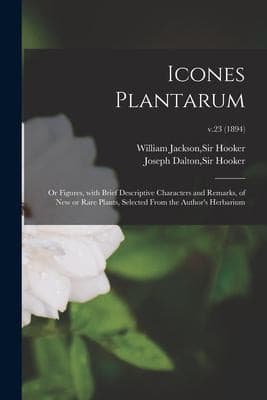 Tapa de Icones Plantarum