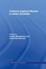 Tapa de Violence Against Women in Asian Societies