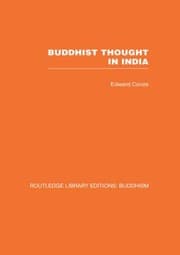 Tapa de Buddhist Thought in India
