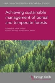 Tapa de Achieving Sustainable Management of Boreal and Temperate Forests