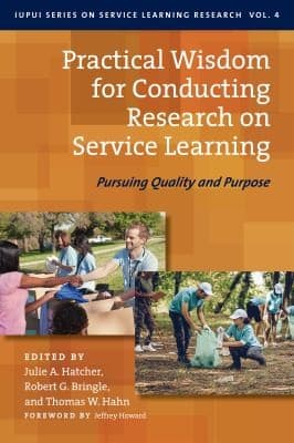 Tapa de Practical Wisdom for Conducting Research on Service Learning