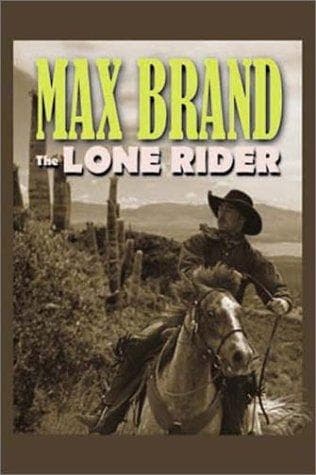 Tapa de The lone rider