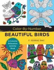 Tapa de Color-By-Number Beautiful Birds