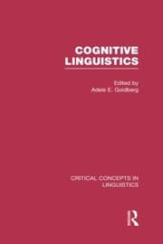 Tapa de Cognitive linguistics