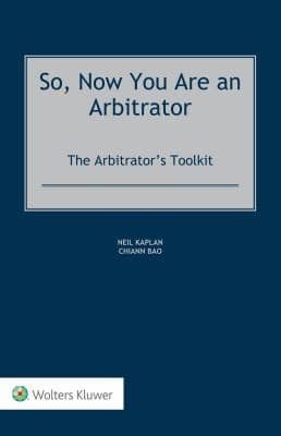 Tapa de So, Now You Are an Arbitrator