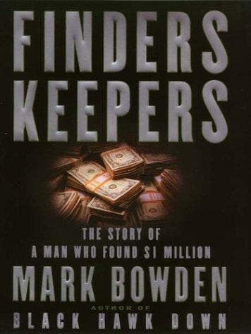Tapa de Finders keepers