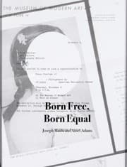 Tapa de Born Free Born Equal