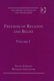 Tapa de Library of Essays on Law and Religion