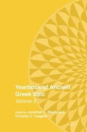 Tapa de Yearbook of Ancient Greek Epic