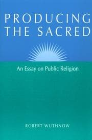 Tapa de Producing the sacred
