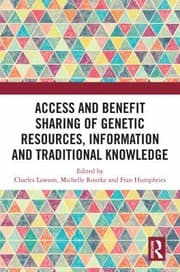 Tapa de Access and Benefit Sharing of Genetic Resources, Information and Traditional Knowledge