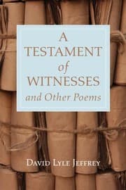 Tapa de Testament of Witnesses and Other Poems