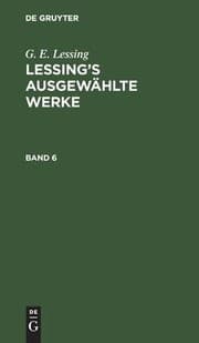 Tapa de [Werke] Lessings Werke