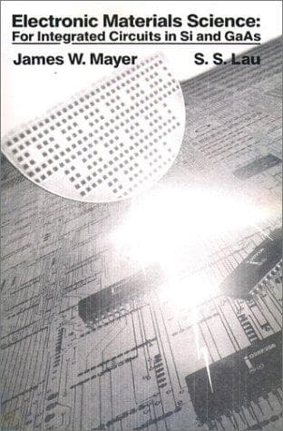 Tapa de Electronic materials science