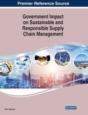 Tapa de Government Impact on Sustainable and Responsible Supply Chain Management